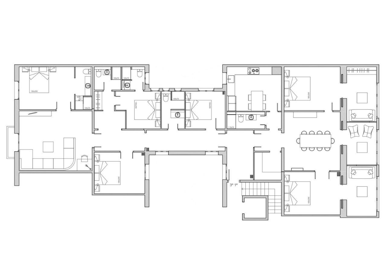 6 Dormitorios En Apartamento Modernista En El Corazon De Barcelona Eksteriør billede